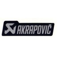 AKRAPOVIC BK LOGO STICKER 150 X 42 MM