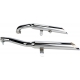 MUFFLER SLIP-ON WITH SLASH CUT TIP CHROME