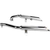 MUFFLER SLIP-ON WITH SLASH CUT TIP CHROME