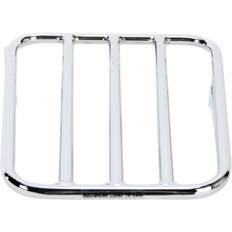 TUBULAR LUGGAGE RACK FOR SISSY BAR CHROME