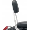 SHORT SQUARE SISSY BAR WITH PAD CHROME