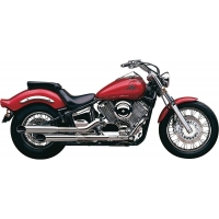 EXHAUST SYSTEM CLASSIC DELUXE SLASH CUT CHROME