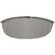 VISOR FOR 4 1/2" BULLET SPOTLIGHT CHROME