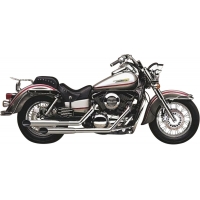 2 INTO 2 CLASSIC DELUXE STAGGERED DUAL SLASH CUT SYSTEM CHROME