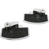 CLASSIC REAR FLOORBORD KIT CHROME