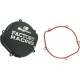 CLUTCH COVER FACTORY RACING ALUMINUM REPLACEMENT BLACK