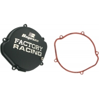 CLUTCH COVER FACTORY RACING ALUMINUM REPLACEMENT BLACK
