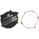 CLUTCH COVER FACTORY RACING ALUMINUM REPLACEMENT BLACK