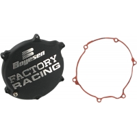CLUTCH COVER FACTORY RACING ALUMINUM REPLACEMENT BLACK