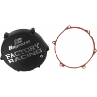 CLUTCH COVER FACTORY RACING ALUMINUM REPLACEMENT BLACK