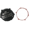 CLUTCH COVER FACTORY RACING ALUMINUM REPLACEMENT BLACK