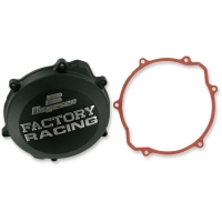 CLUTCH COVER FACTORY RACING ALUMINUM REPLACEMENT BLACK