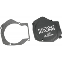 IGNITION COVER FACTORY RACING ALUMINUM REPLACEMENT BLACK