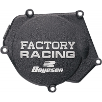 IGNITION COVER FACTORY RACING ALUMINUM REPLACEMENT BLACK