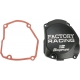 IGNITION COVER FACTORY RACING ALUMINUM REPLACEMENT BLACK