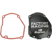 IGNITION COVER FACTORY RACING ALUMINUM REPLACEMENT BLACK