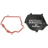 IGNITION COVER FACTORY RACING ALUMINUM REPLACEMENT BLACK