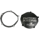 IGNITION COVER FACTORY RACING ALUMINUM REPLACEMENT BLACK