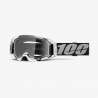 100 PROCENT GOGLE ARMATIC RAPIDRACER - CLEAR LENS - KOLOR SZARY/CZARNY SZYBA PRZEŹROCZYSTA