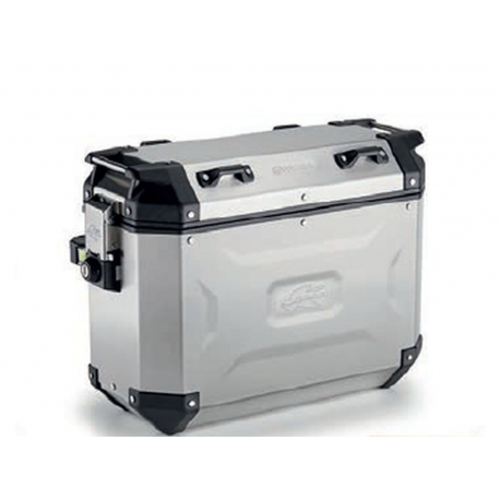KAPPA 2025/05 KUFRY BOCZNE 37L MONOKEY CAM SIDE KVG37A K'VOYAGER ALUMINIOWE PRAWY / LEWY KOLOR SREBRNY