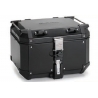 KAPPA 2025/05 KUFER CENTRALNY 48L MONOKEY KVG480B K'VOYAGER ALUMINIOWY KOLOR CZARNY ANODOWANY BLACK LINE