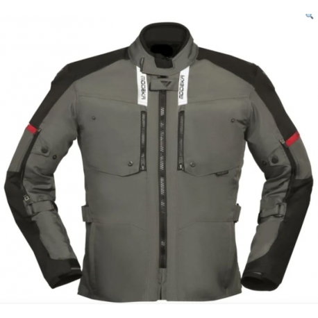 MODEKA KURTKA RAEGIS KOLOR SZARY/CZARNY ROZMIAR 4XL
