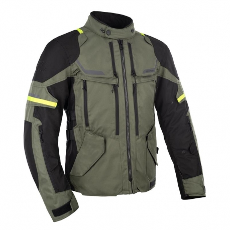 OXFORD KURTKA ROCKLAND KOLOR KHAKI/CZARNY/ŻÓŁTY FLUO ROZMIAR L