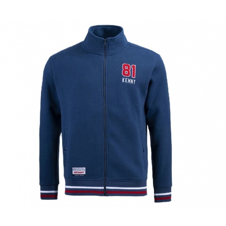 KENNY RACING BLUZA MODEL ACADEMY CARDIGAN KOLOR NIEBIESKI ROZMIAR M