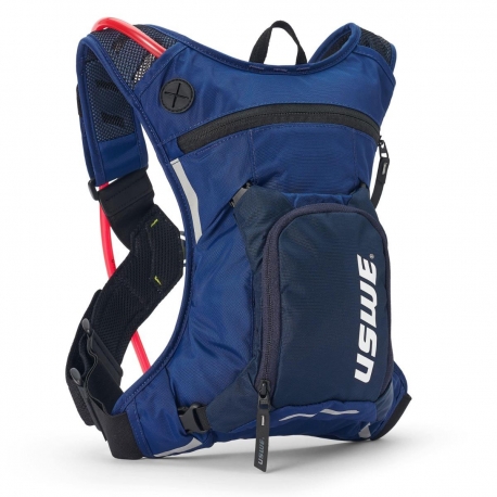 USWE CAMEL BAG MOTO HYDRO 3 FACTORY BLUE KOLOR NIEBIESKI MOTO/ROWER POJEMNOŚĆ 2L PŁYN (3L PLECAK + 2L PŁYN) ZASTĄPIONY 520309003