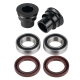 FM-PARTS ŁOŻYSKA PRZEDNIEGO KOŁA Z USZCZELNIACZAMI I TULEJKAMI - KTM / HUSQVARNA '03-'15 (OŚKA 22MM) KOLOR CZARNY