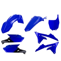 POLISPORT WYPRZEDAŻ KOMPLET PLASTIKÓW YAMAHA YZF 250 '14-'18 YZF 450 '14-'17 KOLOR NIEBIESKI CZARNY