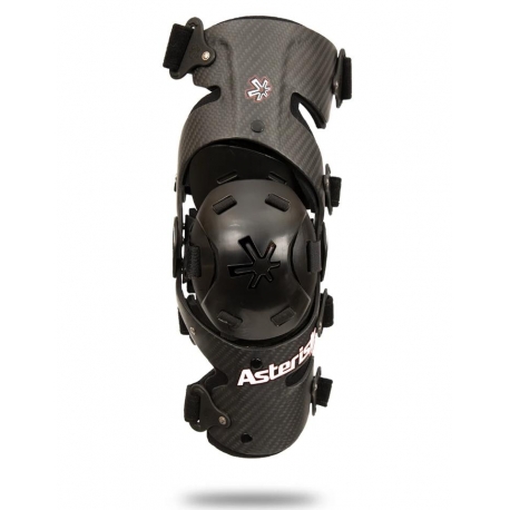 ASTERISK ORTEZY STAWU KOLANOWEGO (PARA) MODEL CARBON CELL 1.2 KOLOR CZARNY/CARBON ROZMIAR L