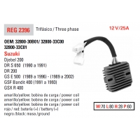 DZE REGULATOR NAPIĘCIA SUZUKI GSF 400 BANDIT '90-'94 GS 500E '89-'02 DR 650S '90-'91 (ESR170) (32800-33C00)