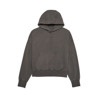 BLUZA Z KAPTUREM FOX LADY WORDMARK OVERSIZED PEWTER L