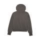 BLUZA Z KAPTUREM FOX LADY WORDMARK OVERSIZED PEWTER L