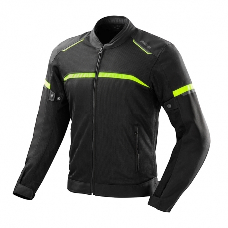 KURTKA TEKSTYLNA OZONE NEO AIR BLACK/FLO YELLOW