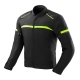 KURTKA TEKSTYLNA OZONE NEO BLACK/FLO YELLOW