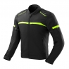 KURTKA TEKSTYLNA OZONE NEO BLACK/FLO YELLOW