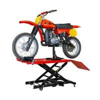 BIKETEC WARSZTATOWY HYDRAULICZNY PODNOŚNIK PLATFORMOWY 1350MM X 500MM DO 360KG MOTO - UNIESIENIE MAX 780MM
