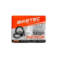BIKETEC MOCOWANIE ZABEZPIECZAJĄCE (KOTWA) 132MM X 69MM, 3KLUCZE, JARZMO 15MM X 75MM (ŚRUBY KOTWIĄCE W ZESTAWIE)