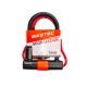 BIKETEC ZABEZPIECZENIE U-LOCK Z LINKĄ ROZMIAR: LINKA 10MM, 1,2M Z KŁÓDKA 180MM X 260MM, 3KLUCZE, JARZMO 16MM