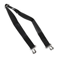 BIKETEC PAS (PASEK) TEKSTYLNY DO WYCIĄGANIA MOTOCYKLA KAWASAKI 2,5MM X 25MM KOLOR CZARNY/SREBRNY