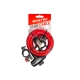 BIKETEC ZABEZPIECZENIE KABLOWE ROZMIAR: LINKA 12MM, 1,8M Z KŁÓDKA, 3KLUCZE,