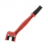 BIKETEC SZCZOTKA DO CZYSZCZENIA ŁAŃCUCHA 25,6CM X 6CM X 3,2CM KOLOR CZERWONY