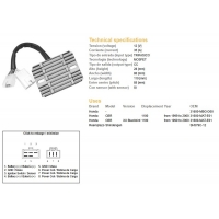 DZE REGULATOR NAPIĘCIA HONDA CBR1100XX '99-'00 (31600-MAT-E01) (SH579C-12) (ESR684)