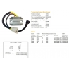 DZE REGULATOR NAPIĘCIA SUZUKI DRZ 400/E/S '00-'17 (DR-Z) KAWASAKI KLX 400 '04- (32800-29F00, 32800-08D00) (SH572E-12) (ESR105)