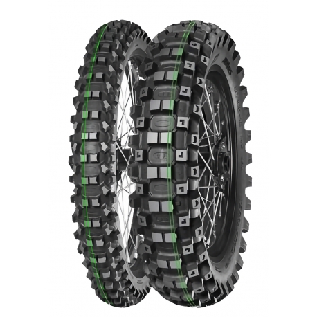 MITAS OPONA 90/100-12 TERRA FORCE-EX MH SUPER SOFT (PODWÓJNY ZIELONY PASEK) 46M TT TYŁ DOT 46/2024 (ZAMIENNIK:70000190)