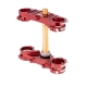 XTRIG PÓŁKI ZAWIESZENIA PRZEDNIEGO ROCS TECH TRIPLE CLAMPS YAMAHA YZ 65 '18-'25 YZ 85 '06-'25 (OFFSET 25MM) KOLOR X-TRX BROWN