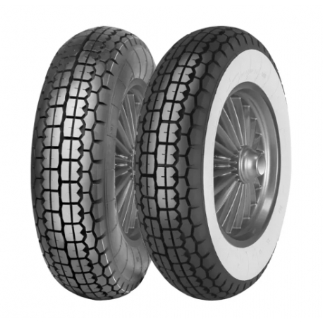 MITAS OPONA 4.00-8C B-13 66J TT 4PR WWW BIAŁY BOK (DO 100KM/H) PRZÓD/TYŁ DOT 07/2025 (573359)