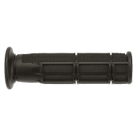 DOMINO MANETKI (GRIPY) ATV/QUAD DOMINO STYLE (22+22MM, DŁ.125MM) BEZ OTWORU KOLOR CZARNY